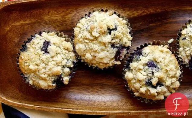 Muffinki Z Makiem Cytrynowo-Jagodowym