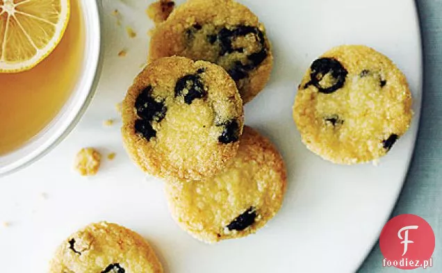 Blueberry Shortbread Bites