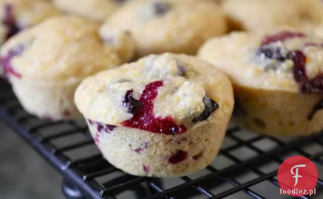 Przepis Na Muffinki Kukurydziane Z Jagodami