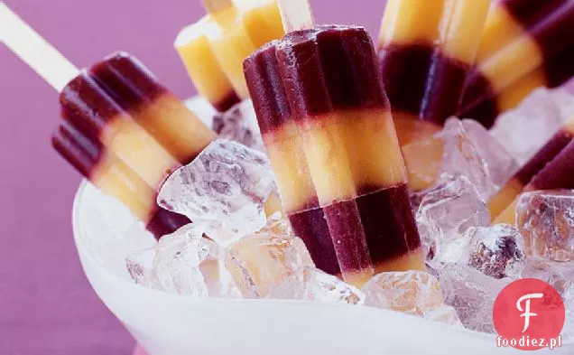 Borówkowo-Brzoskwiniowa Tequila Popsicles