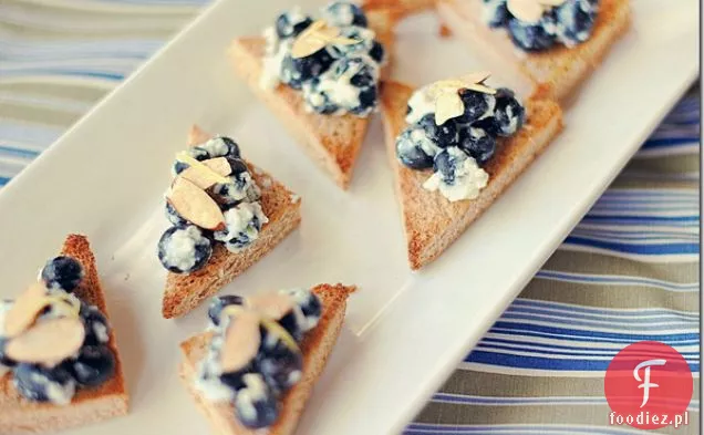 Jagodowy Migdałowy Crostinis