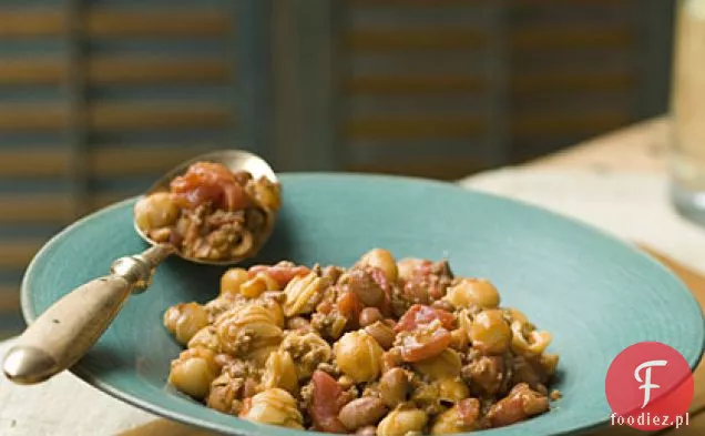 Chili-Cheeseburger Mac-and-Cheese