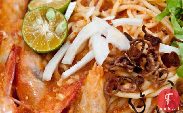 Mee Udang (malajski makaron krewetkowy)