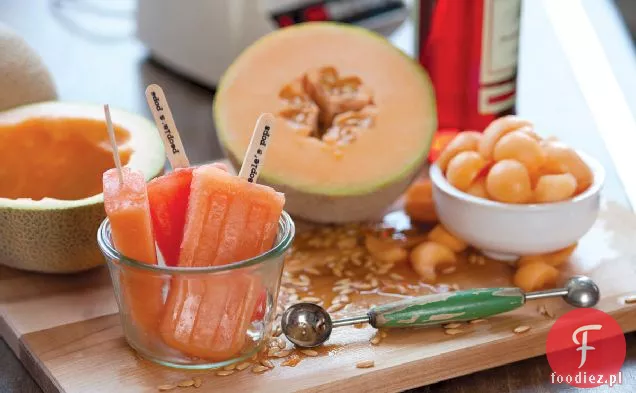 Przepis Na Cantaloupe & Campari Ice Pops
