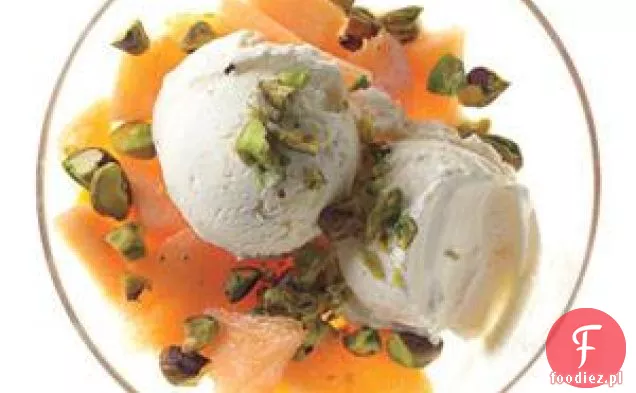 Parfait Z Kantalupy Z Solonymi Pistacjami