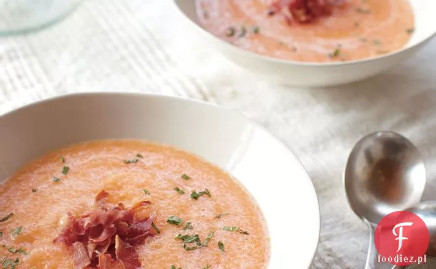 Zupa Melonowa Z Chrupiącą Prosciutto