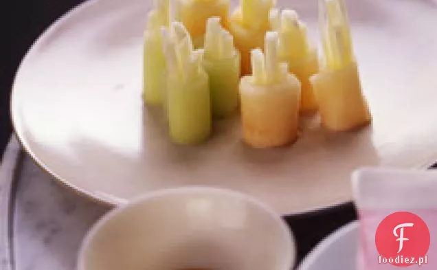 Zimne Sushi Owocowe Z Sosem Miodowym
