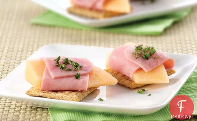 Zawijanie Z Szynki I Melona