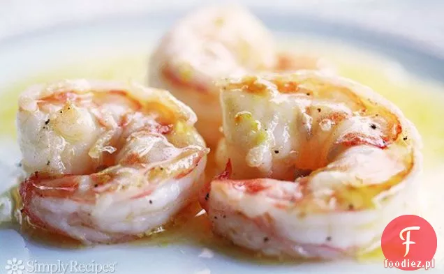Krewetki z pomarańczowym Beurre Blanc