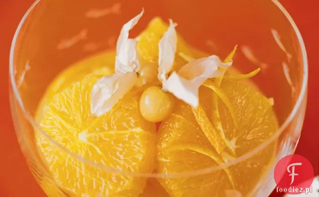 Pomarańcze w syropie cytrusowym