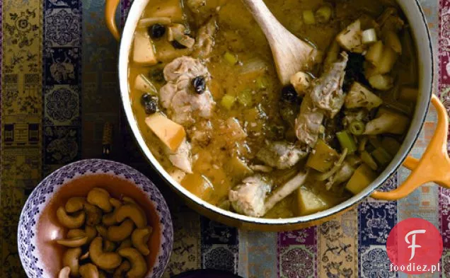 Jeden garnek kokosowo-Kurczak Curry z ciastek Cookbo