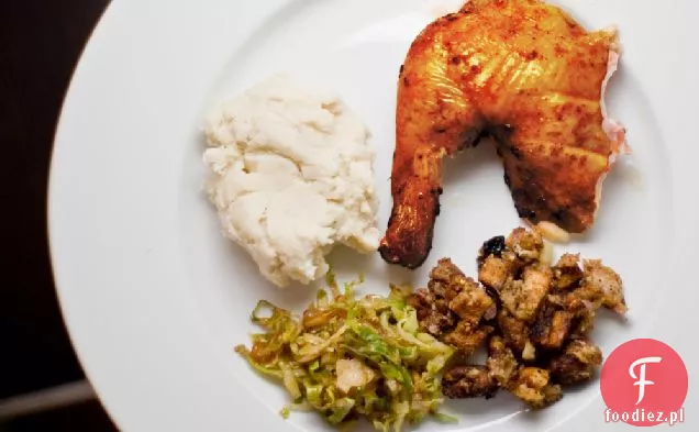 Farsz wieloziarnisty z suszonymi wiśniami i Merguezem