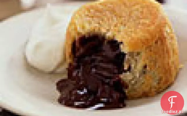 Chocolate Cherry Charlottes