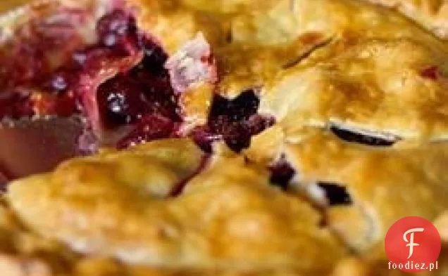 Pieczone Świeże Ciasto Wiśniowe
