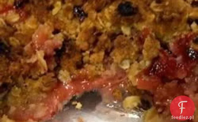 Rabarbar Cherry Crisp