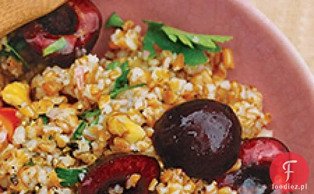 Sałatka Bulgur Z Wiśniami