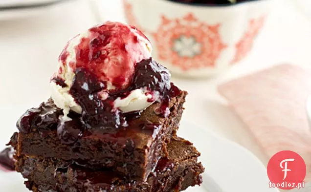 Cherry Lambic Brownies