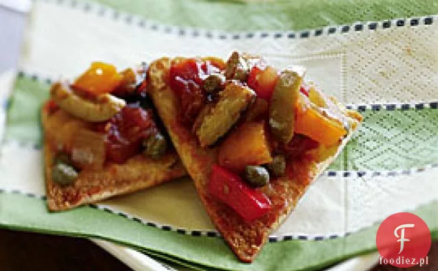Bakłażan słodko-kwaśny (caponata)