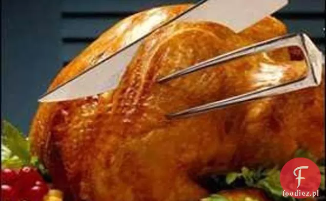 Faszerowana Pieczona Kaczka Podawana Z Klementyną Jus