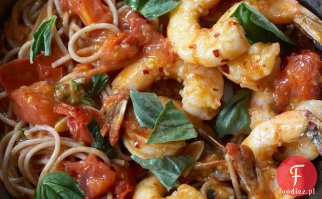 Krewetki Krewetki Z Linguine