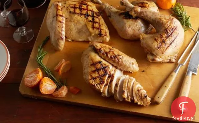 Grillowany Indyk Marynowany W Cytrusach