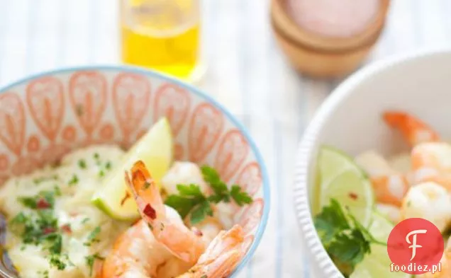 Krewetki Z Korzeniem Pietruszki I Zacierem Ziemniaczanym