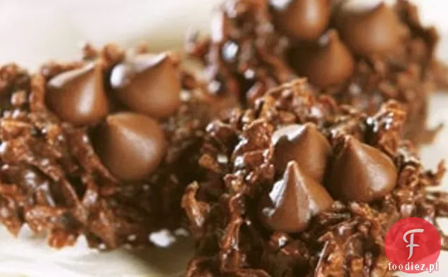 Fudgey Coconut Clusters