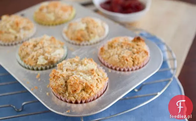 Kokosowe Muffinki Ananasowe
