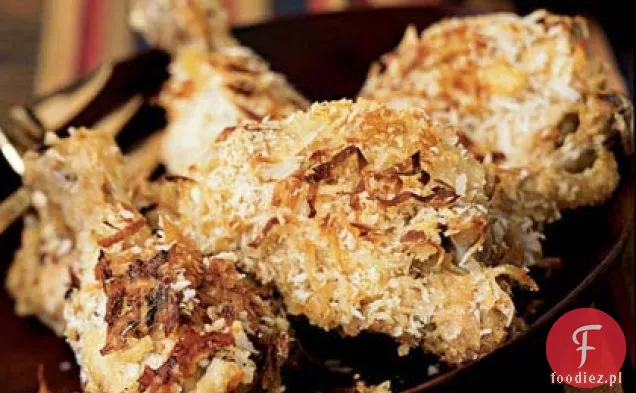 Kurczak Kokosowy Smażony W Piekarniku