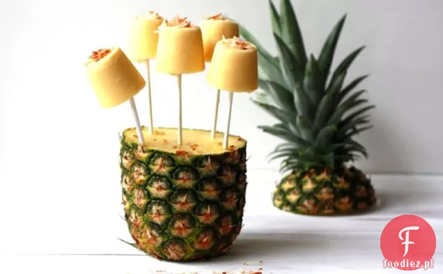 Ananas Kokosowy Jogurt Pops