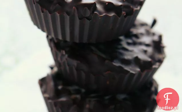 Pomarańczowe Kawałki Ciemnej Czekolady I Kokosa