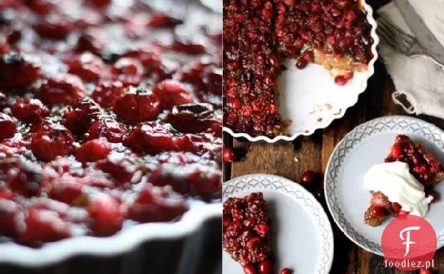 Tarta Z Żurawiną I Gruszką