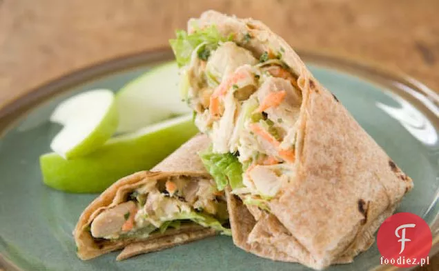 Kokosowe Curry Kurczak Wraps