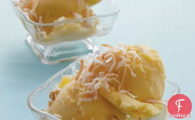 Szybki Sorbet Mango-Kokosowy