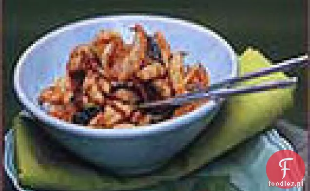 Pikantne krewetki z bazylią