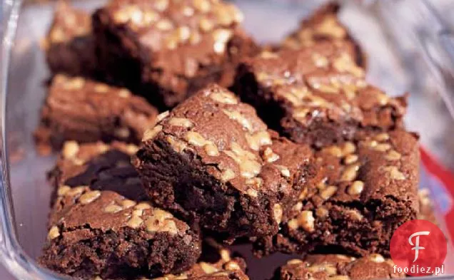Fudgy Mocha-Toffi Brownies