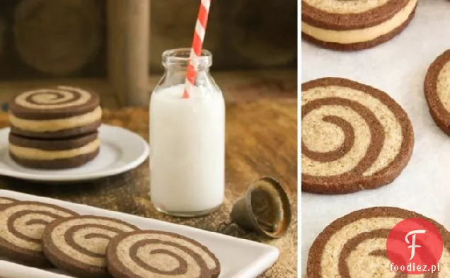 Mocha Swirl Cookies