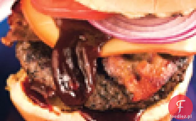 Cheeseburgery z kawą z Teksańskim sosem Barbecue