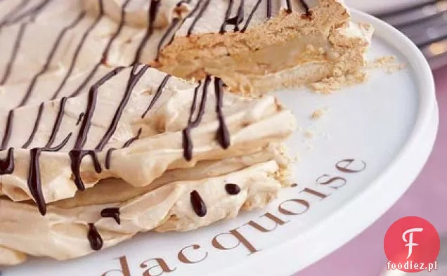 Dacquoise z sosem Mocha