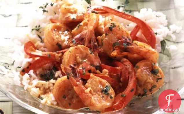 Kokos Curry Krewetki