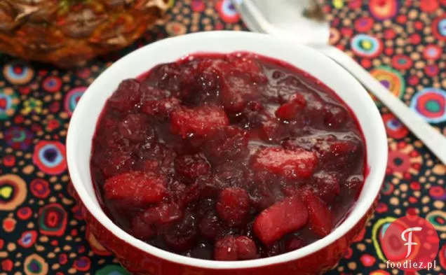 SOS ananasowo-żurawinowy