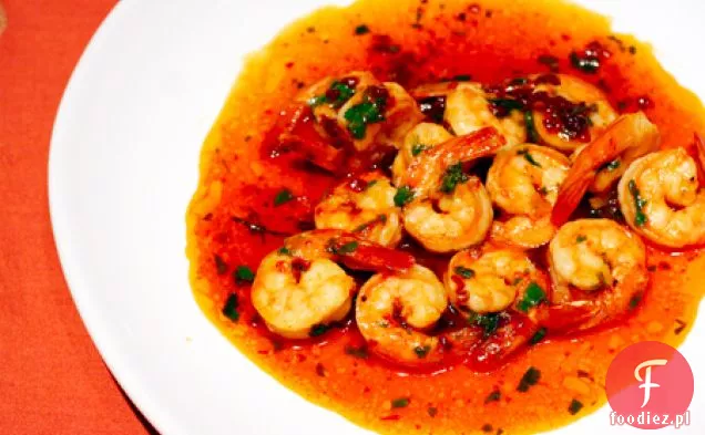 Chipotle Limonka Glazurowane Krewetki
