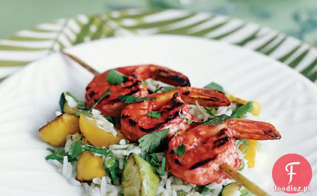 Grillowane Krewetki Z Jukatanu