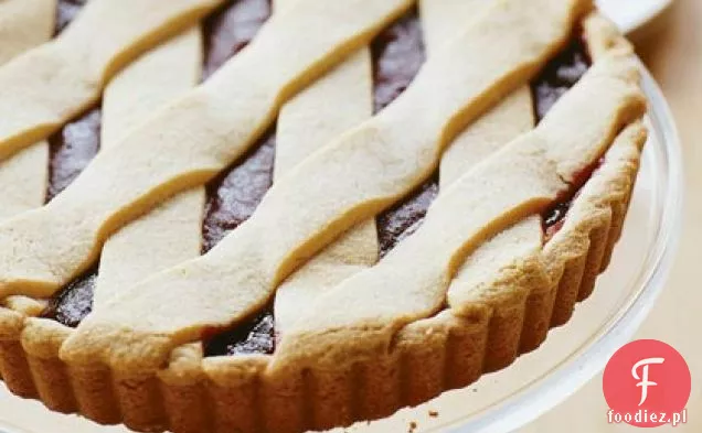 Tarta Z Dżemem Żurawinowym