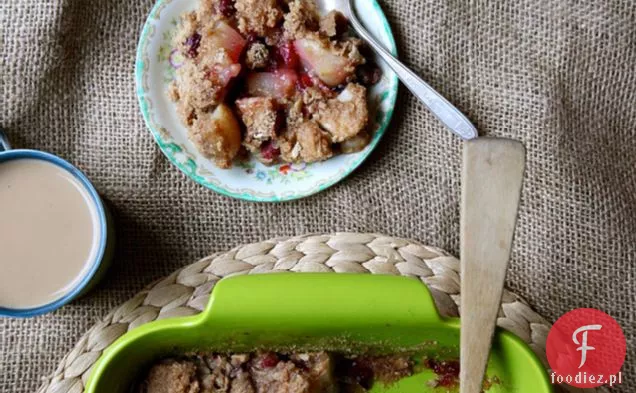 Gruszka I Żurawina Crumble