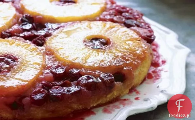 Ciasto Z Przyprawami Ananasowo-Żurawinowymi