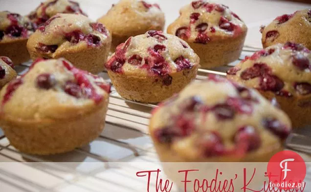 Muffinki Żurawinowe