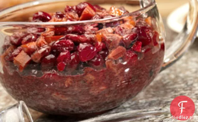 Pieczony Sos Żurawinowy Pomarańczowy