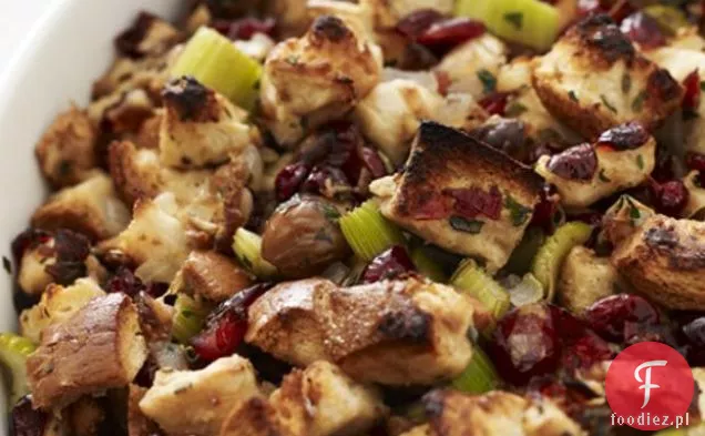 Pełnoziarnisty Chała Farsz Z Suszoną Żurawiną I Szałwią