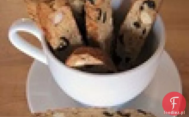 Żurawinowy Migdałowy Biscotti